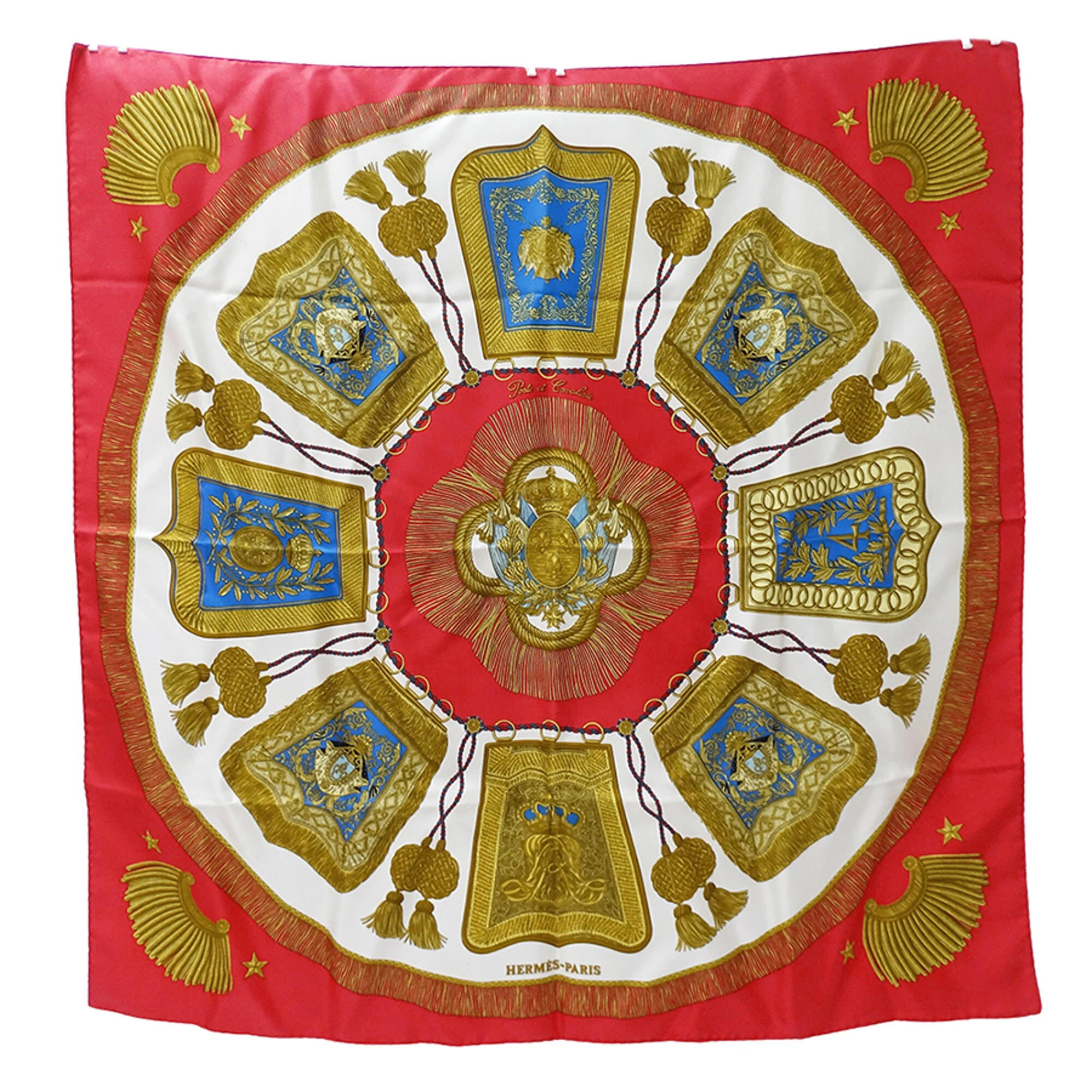 Hermes ScarfMuffler For Women Brand Name Carre 90 Poste Et Cavalerie Sabe